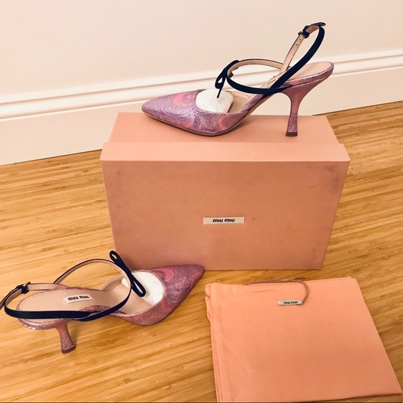 Miu Miu Shoes - New MIU MIU ✨ kitten heel pump ✨ never worn